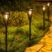 Versatile Solar Lawn and Fence Post Light, IP65 Waterproof, Auto On/Off, Energy Efficient, Ideal for All Weather Conditions-ErisView-2