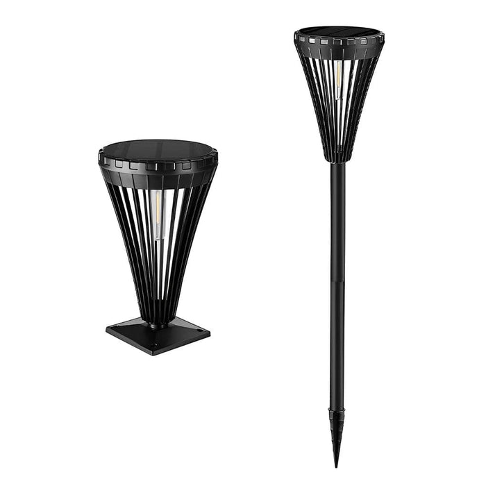 Versatile Solar Lawn and Fence Post Light, IP65 Waterproof, Auto On/Off, Energy Efficient, Ideal for All Weather Conditions-ErisView-6