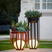 Versatile Solar Outdoor Lantern Table, Waterproof, Rust-Proof, Perfect for Garden Decor and Flower Pots, Creates Warm and Romantic Atmosphere-ErisView-4