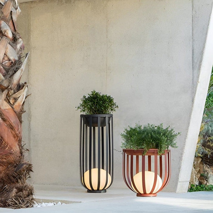 Versatile Solar Outdoor Lantern Table, Waterproof, Rust-Proof, Perfect for Garden Decor and Flower Pots, Creates Warm and Romantic Atmosphere-ErisView-5