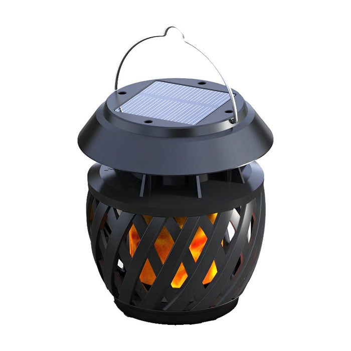 Versatile Solar-Powered Flickering Flame Outdoor Lanterns with Intelligent Light Control, 3 Lighting Modes, and USB Charging for Garden & Patio-ErisView-6