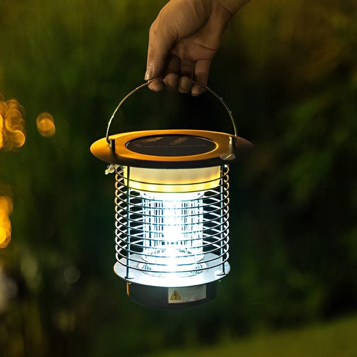 Versatile Solar & USB Rechargeable Mosquito Killer Lights, Portable, Ground, Lawn, Wall-Mounted & Pillar Options with Dual Lighting Modes-ErisView-28