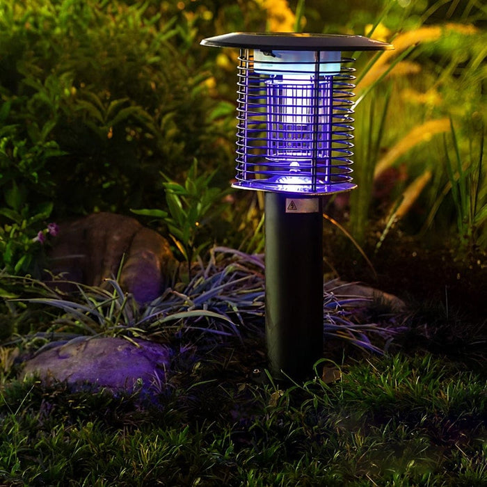 Versatile Solar & USB Rechargeable Mosquito Killer Lights, Portable, Ground, Lawn, Wall-Mounted & Pillar Options with Dual Lighting Modes-ErisView-32