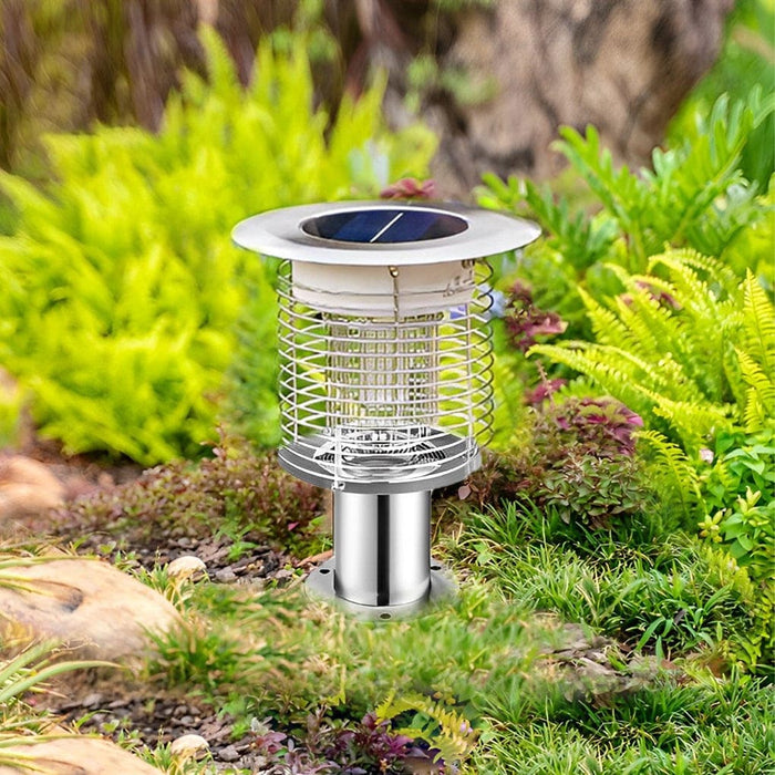 Versatile Solar & USB Rechargeable Mosquito Killer Lights, Portable, Ground, Lawn, Wall-Mounted & Pillar Options with Dual Lighting Modes-ErisView-10