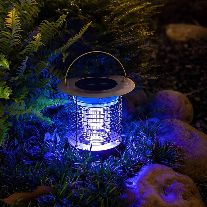 Versatile Solar & USB Rechargeable Mosquito Killer Lights, Portable, Ground, Lawn, Wall-Mounted & Pillar Options with Dual Lighting Modes-ErisView-2