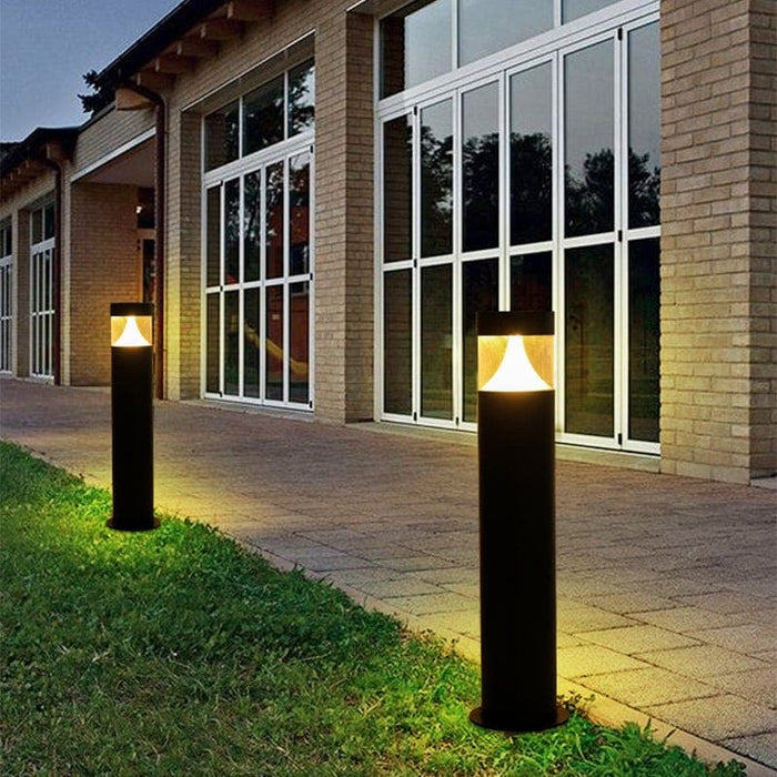 Warm Welcome Outdoor Porch Light with Retro Design, Waterproof, Rust-Proof Aluminum and Acrylic Garden Lamp for Doorway, Courtyard, and Entrance-ErisView-5