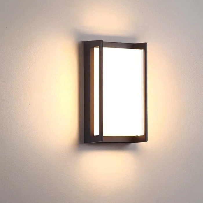 Waterproof Minimalist Outdoor Wall Light with Bright LED, Energy-Saving, No Glare, Eye-Friendly, Perfect for Villa, Patio, Hallway, Balcony-ErisView-14