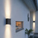 Waterproof Minimalist Outdoor Wall Light with High Brightness COB Light Source, IP65 Rated for All Weather Conditions-ErisView-4