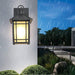 Waterproof Outdoor Wall Lamp with High Protection Level, Automatic Day/Night Sensor, and Frosted Glass Shades for Balcony, Courtyard, and Aisle Lighting-ErisView-3