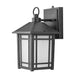 Waterproof Outdoor Wall Lamp with High Protection Level, Automatic Day/Night Sensor, and Frosted Glass Shades for Balcony, Courtyard, and Aisle Lighting-ErisView-9