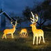 Waterproof Sika Deer Shape Outdoor Garden Light, Vivid, Durable, and Maintenance-Free Resin Lawn Lamp for Courtyard Landscape Decoration-ErisView-5