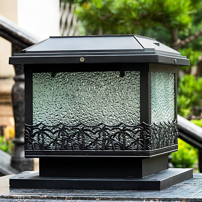 Waterproof Solar Fence Post Light with High-Efficiency Charging, 9.5-11 Hours Lighting, Easy Installation, and Automatic On/Off for Outdoor Use-ErisView-7