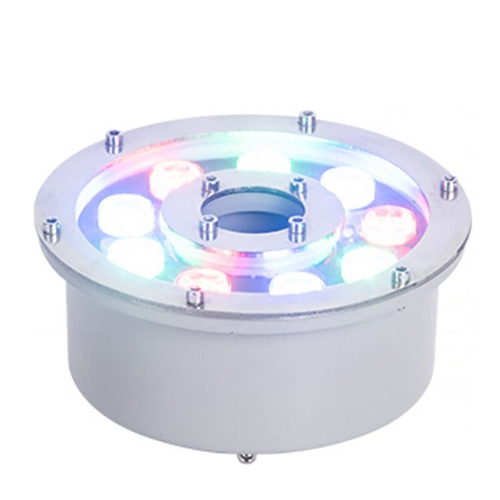 Waterproof Underwater Pool Lights with Hollow Design for Fountains, Swimming Pools, and Ponds, Available in White, Warm, and Colored Light Options-ErisView-19