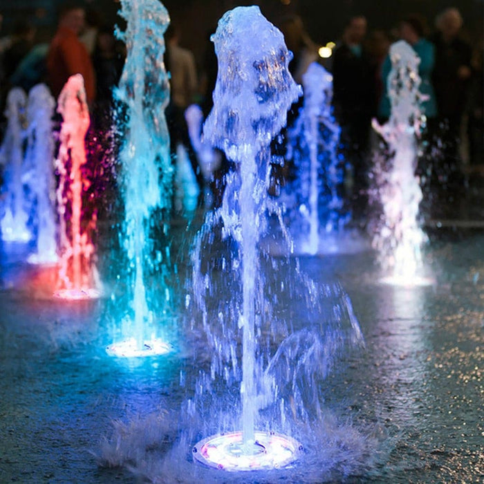 Waterproof Underwater Pool Lights with Hollow Design for Fountains, Swimming Pools, and Ponds, Available in White, Warm, and Colored Light Options-ErisView-5