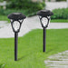 Waterproof and Rustproof Solar Pathway Light with Unique Glass Shade Design, Automatic Day-Night Sensor, Easy Assembly for Garden and Lawn-ErisView-6